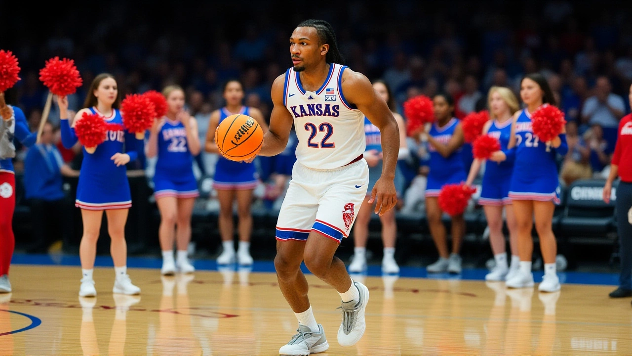 UNC stuns Kansas 87-74 as Trimble, Wilson, Veesaar ignite second-half surge